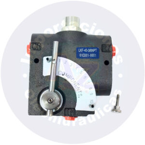 CONTROL DE FLUJO COMPENSADO DE 3/8" NPT (0-8 GPM) 3,500 PSI REF: LKF-40 3/8 NPT - COD: 0002008