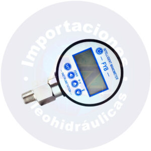 MANOMETRO 1/4 NPT RANGO (0 A 0.7) BAR CARAT DE 3" REF: DIGITAL PRESSURE GAUGE - COD:009099