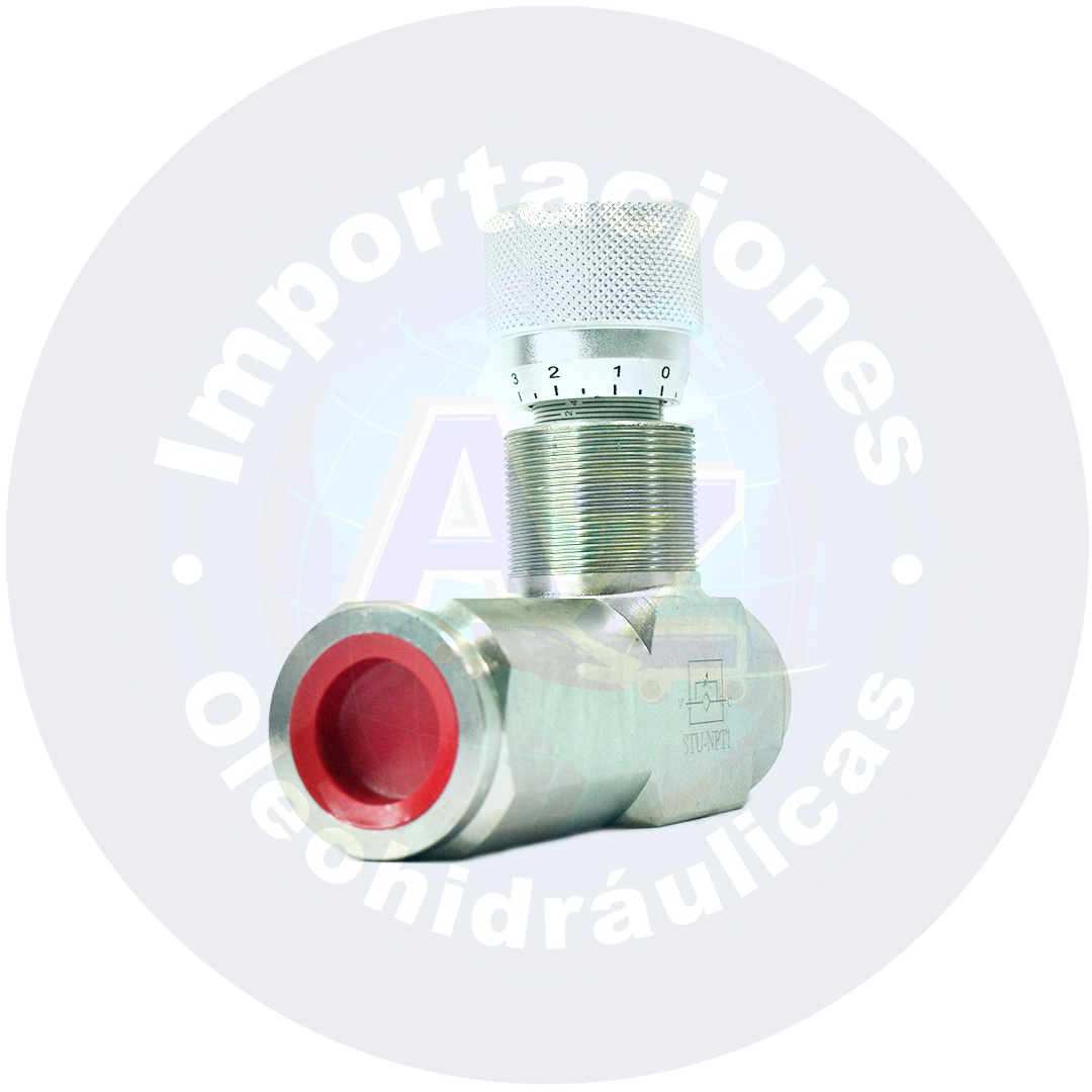 CONTROL DE FLUJO UNIDIRECCIONAL DE 1" NPT CAUDAL 40 (GPM) REF: STU-1" NPT COD:009118 - Imagen 2