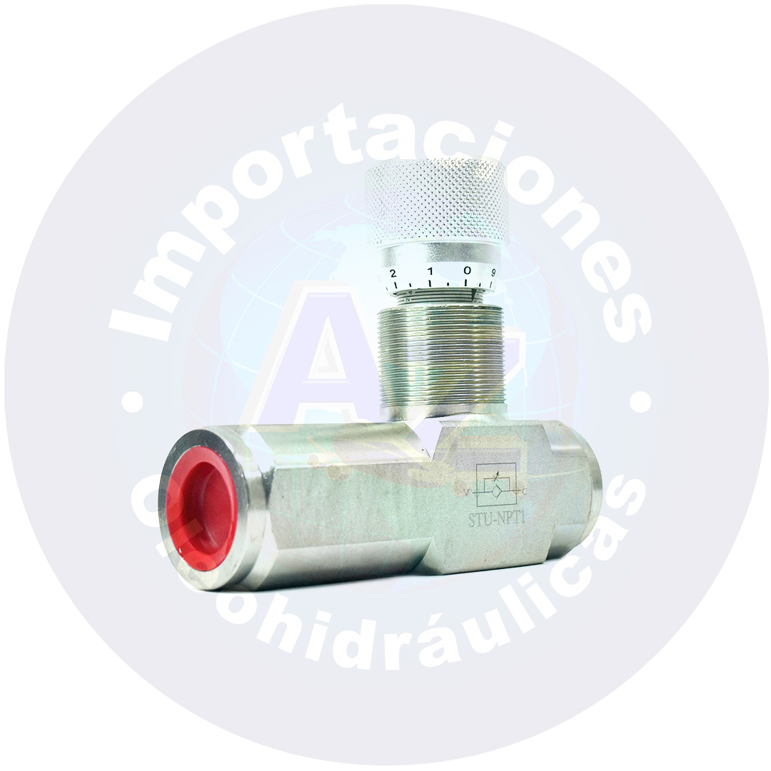 CONTROL DE FLUJO UNIDIRECCIONAL DE 1" NPT CAUDAL 40 (GPM) REF: STU-1" NPT COD:009118