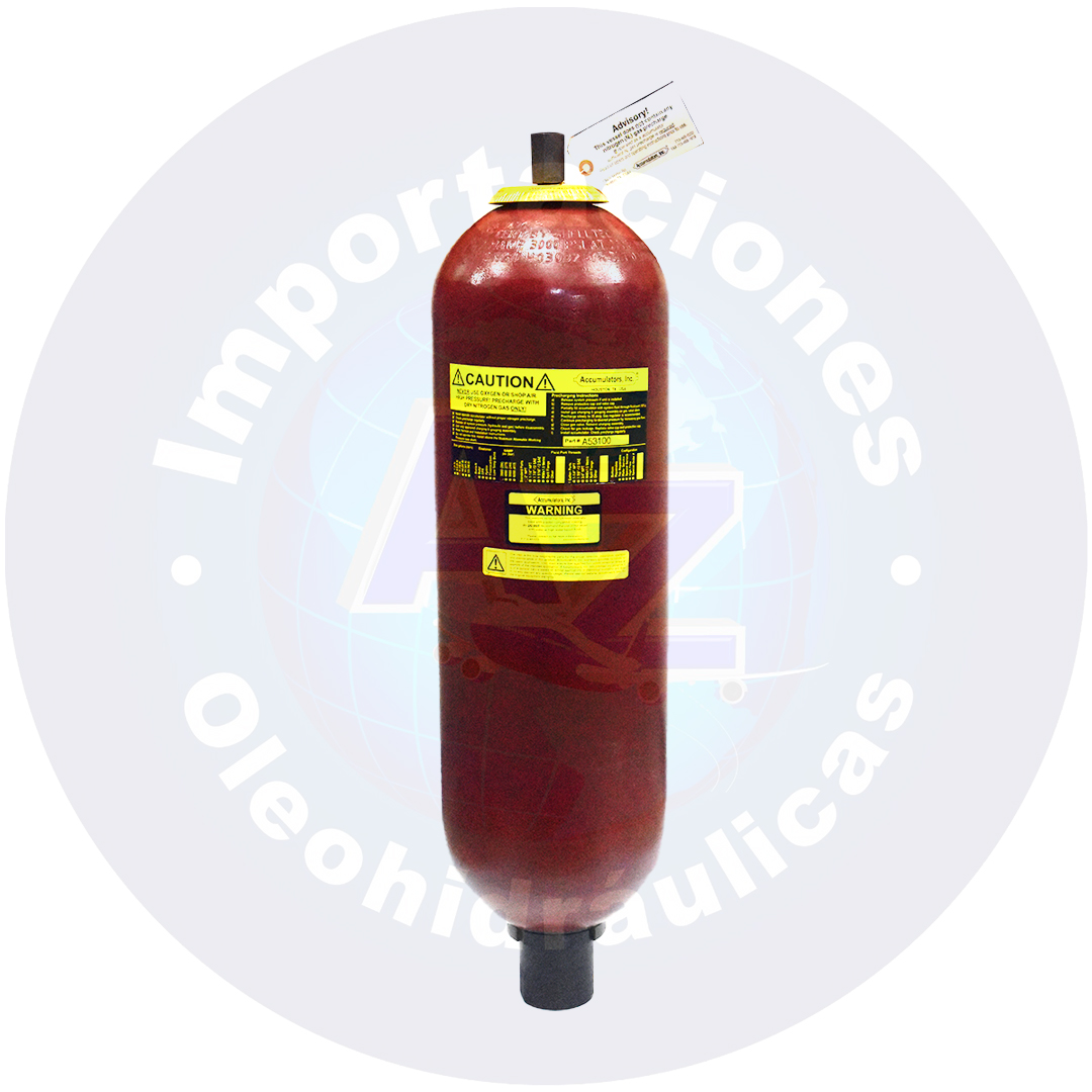 ACUMULADOR DE 5 GALON, (18,9 LITROS) 3000 PSI, PUERTO CONEXI?N 2" NPT REF:A53100 COD:0003005