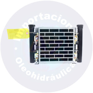 INTERCAMBIADOR DE CALOR AIRE-ACEITE CAUDAL 2-12 GPM, PUERTOS   3/4"NPT  - 110V/220V REF: (85924-1PH) AOC-08-1-2-115/230 VAC COD: 0003034