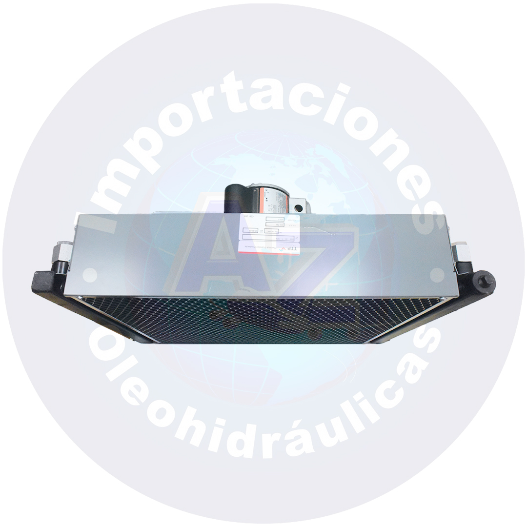 INTERCAMBIADOR DE CALOR AIRE-ACEITE CAUDAL 6-50 GPM, PUERTOS 1"NPT - 110V/220V REF: AOC-33-1 COD: 0003045 - Imagen 3