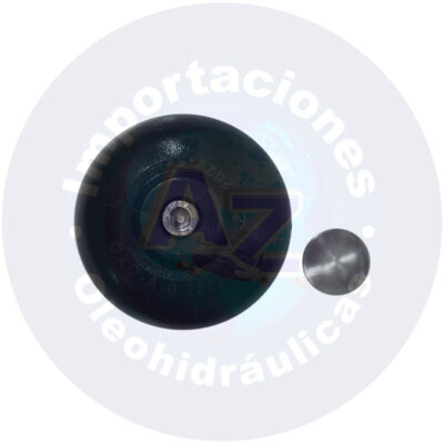ACUMULADOR 0,05 GAL (0,25 LITROS) 3045 PSI, VALVULA DE GAS M28*1,5, CONEXI?N ACUMULADOR 1/2 NPT REF: GXQ-A-0,25/33MPA-AM COD:0003104 - Imagen 3