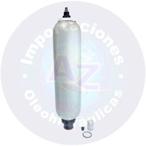 ACUMULADOR DE 6,3 LITRO (1,6 GALON) REF: NXQAb-6,3-31 Mpa-L-Y   CONEXI?N M27X2 COD: 0003117