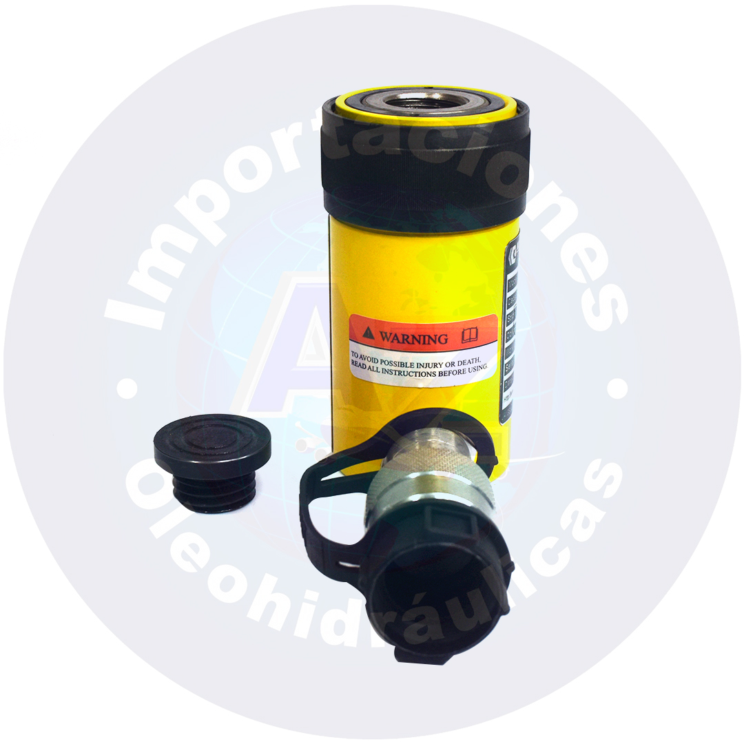 CILINDRO ACCION SIMPLE, 10 TON, CARRERA 2" REF: RC-102 - COD: 0007080 - Imagen 3