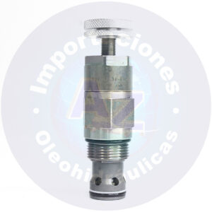VALVULA DE ALIVIO AJUSTE MANUAL   50 GPM     1P 2T   CAVIDAD 1 1/16" REF: VRVL-12-34-BD-4A-K-26 COD: 004004