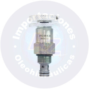 CONTROL DE FLUJO UNIDIRECCIONAL CON CHEQUE 10 GPM CAVIDAD DE 3/4" REF: VTC08-K-20 COD:004006