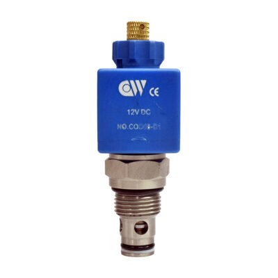 VALVULA TIPO CARTUCHO CAVIDAD 7/8"  2/2 N.C. A 12 VDC  P.MAX. 5100  18,5GPM REF:  VSV10-22-D1-Y-4A-BD  EST?NDAR COD:005025