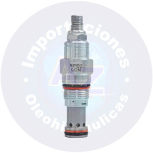 VALVULA DE ALIVIO DE PISTON BALANCEADO CON PILOTO 95 LPM (25 GPM) 150-6000 PSI (10,5-420 BAR) (SIN BLOQUE) REF: RPEC LCN COD: 005129