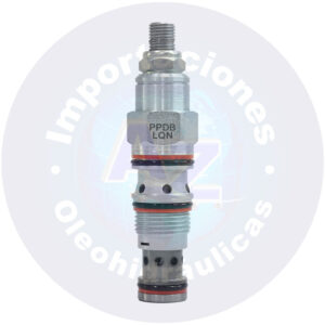 VALVULA REDUCTORA/DE ALIVIO CON PILOTO 38 LPM (10 GPM) 60-400 PSI (4-28 BAR) (SIN BLOQUE) REF: PPDB-LQN COD: 005146