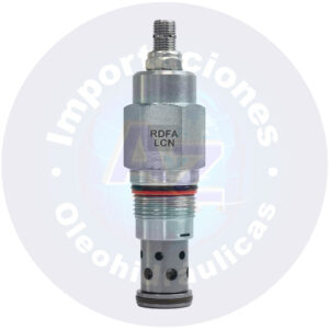 VALVULA DE ALIVIO ACCI?N DIRECTA 200 LPM (50 GPM) 1000-6000 PSI (70-420 BAR) (SIN BLOQUE) REF: RDFA-LCN COD: 005149