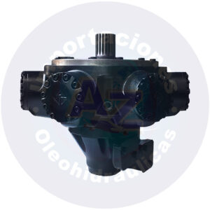 MOTOR HIDRAULICO DE PISTONES RADIALES 270 EJE DE 87,9 MM, 20 DIENTES, BRIDA DE 1 1/2" Y FLANCHE DE 15" COD: 002015