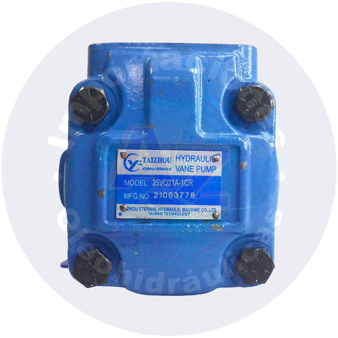 BOMBA 21 GPM SUCCION 1 1/2" DESCARGA 1'' EJE 7/8'' LISO REF: 25VQ21A1CR COD:0000077 - Imagen 3