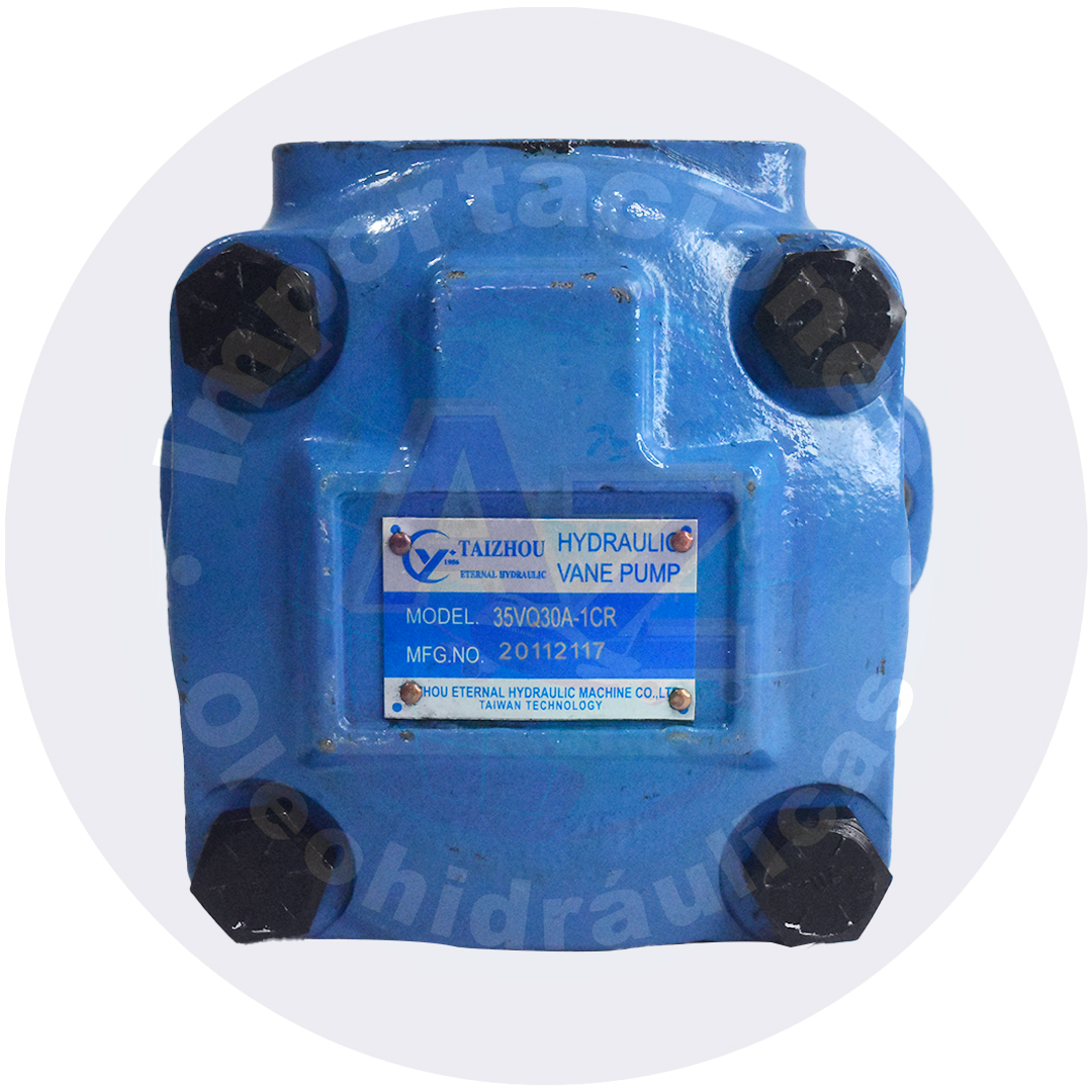 BOMBA 30 GPM SUCCION 2" DESCARGA 1 1/4'' EJE 1 1/4'' LISO REF: 35VQ30A1CR COD:0000079 - Imagen 3