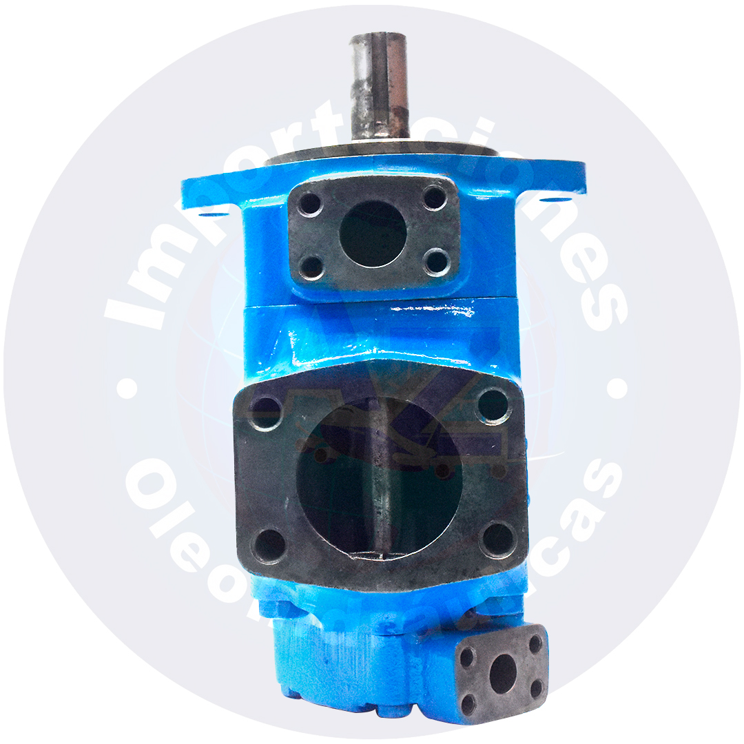 BOMBA SAE C, SUCCION 3", SALIDAS 1 1/4" 1", EJE LISO 1 1/4, CU?A 5/16 REF: 3525VQ38A21-1CC-R COD:0000445