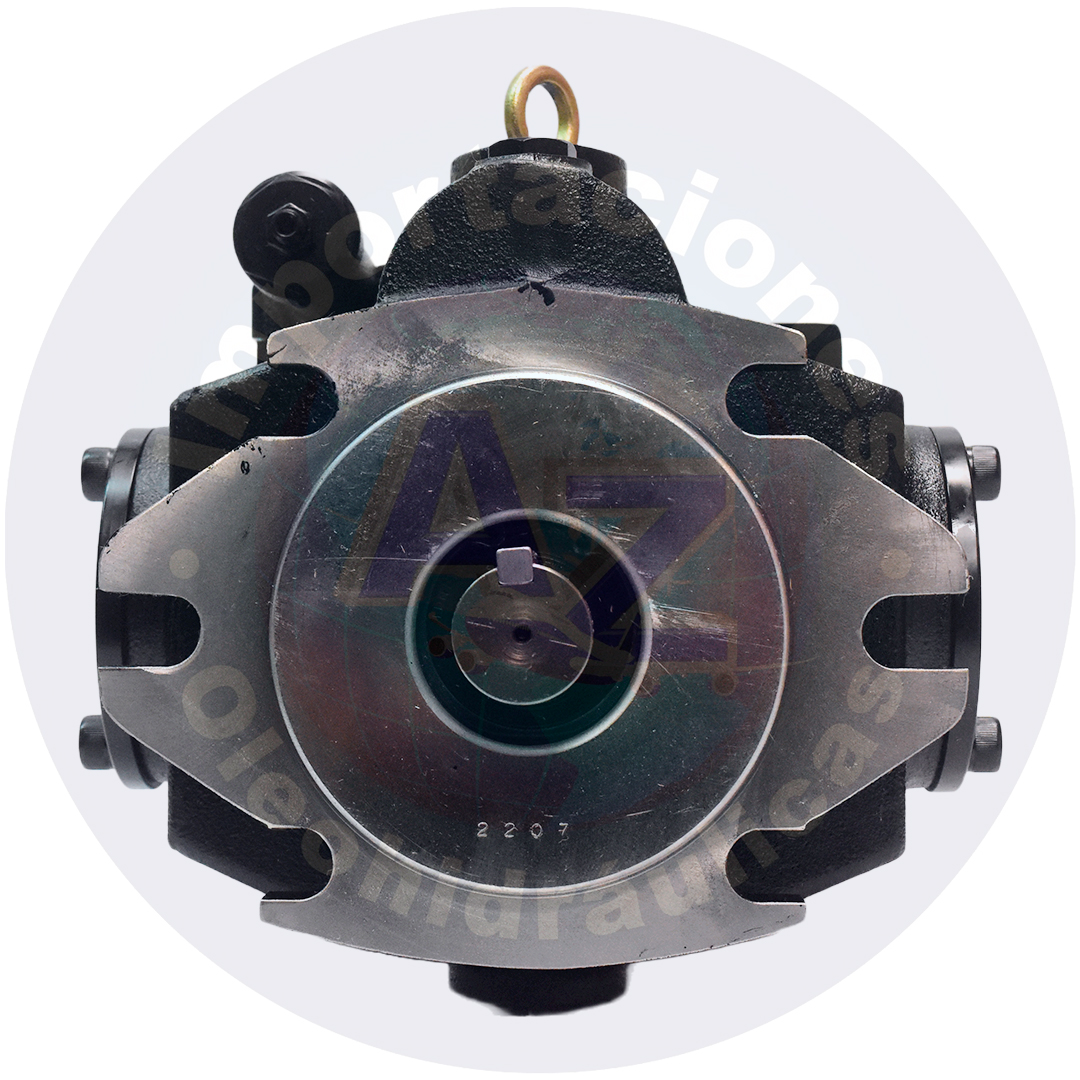 BOMBA COMPENSADOR EST?NDAR MONTAJE SAE C X SAE B 4,25 IN/REV 33,13 GPM EJE 31,75 mm THRU DRIVE SAE C REF: V70A4R50EX COD:008017 - Imagen 2